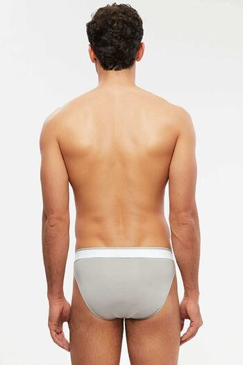 Kom Manila Piece Patterned Gray Men's Slip