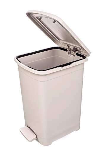 Elif İç Kovalı Slim Pedallı Çöp Kovası: 8 Litre