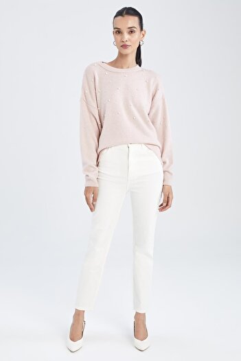 DeFacto Relax Fit Crew Neck Sweater