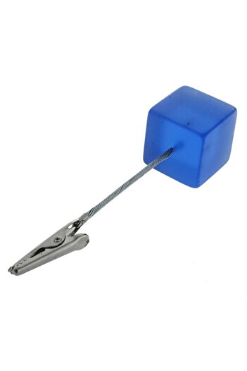 SEDEF SİLVER Transparent Desing Cube Note Holder - Adhnt258469