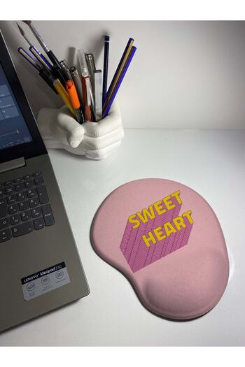 rakkun shop Sweet Heart подложка за мишка с подложка за китката