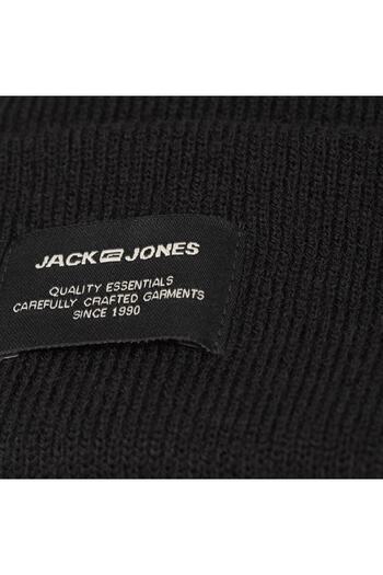 Jack & Jones Jack Jones Jacdna Чорна чоловіча шапка