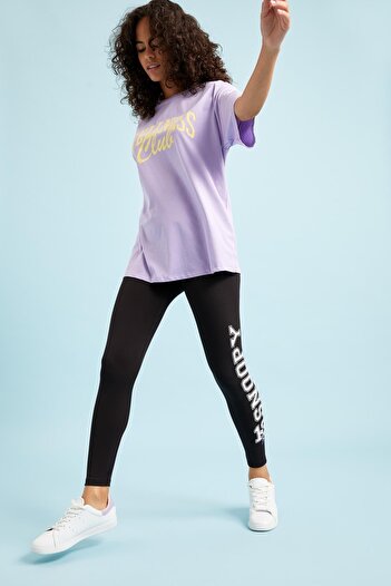 DeFacto Fit Slim Fit Snoopy Toparlayıcı Tayt