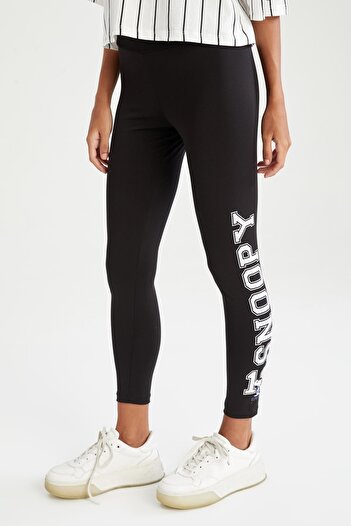 DeFacto Fit Slim Fit Snoopy Toparlayıcı Tayt