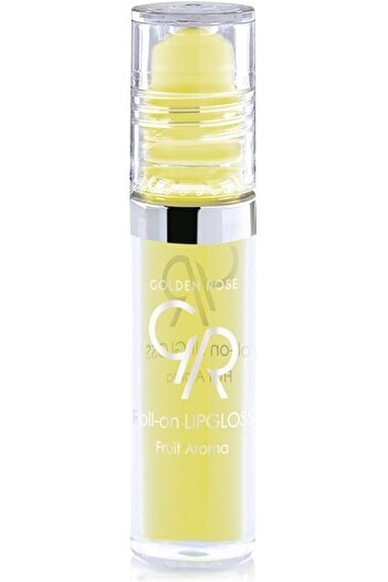 Golden Rose Fruit Aroma Roll On Lipgloss Lemon