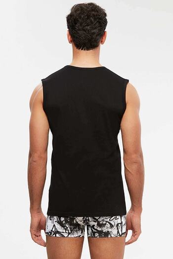 Kom Nobre V-Neck Cotton Basic Men's Undershirt (2 Pack)