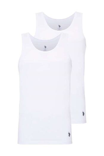 U.S. Polo Assn. Pack of 2, Polo Printed, Lycra Men's Tank Top