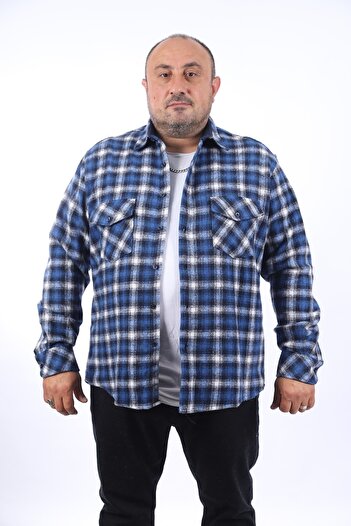 MocGrande Дерев'яна сорочка з двома кишенями та клапанами Small Plaid 22217-saks