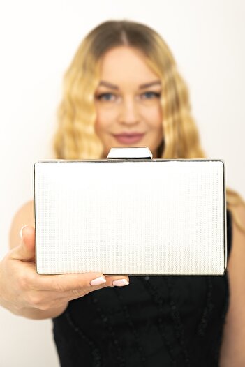 NAZART Women's Cupra Sedef Evening Dress Clutch Portfolio Ladies Bag