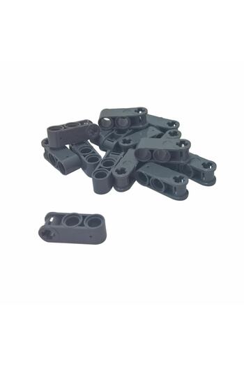 LEGO Original Technic Moc Custom Axle Pin Connector Perpendicular 3L Dark Grey 6 Pcs to Send