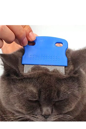 Petish Cat Dog Hair Lice Flea Collector Collection Cleaning Comb Comb Lice Flea Removal