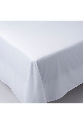 Valezium Plain Elasticless Cotton Fabric Bed Sheet (3 Different Sizes)