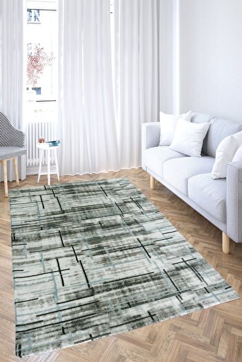 Nur Home Tekstil Mine Mode 4m2, 5m2, 6m2 , Kaymaz, Dijital Baskılı Mutfak Salon Lastikli Halı Örtüsü