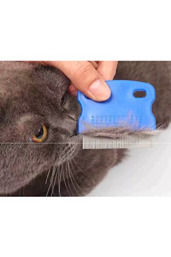 Petish Cat Dog Hair Lice Flea Collector Collection Cleaning Comb Comb Lice Flea Removal