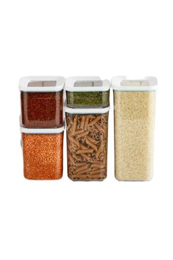VİP AHMET Vip Ahmet Erzak Jars Spice Rack Set of 5
