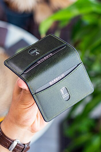 Garbalia Nahita Genuine Leather Slim Card Holder Wallet