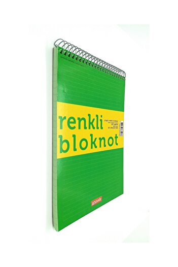 Mynote A5 Notepad 100 Sheets Lined Color Pages