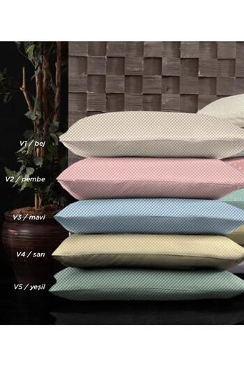 Sarev Bazaar Sorel Çift Kişilik Fitted Çarşaf Seti - Sarı