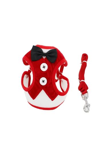 Mixpet Dog Collar with Red Bow Tie