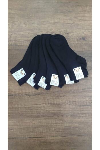 Leement socks Детски 6 чифта памучни летни черни ботуши Чорапи