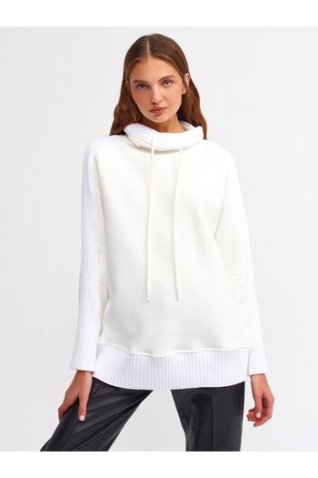 Dilvin 40101 Knitwear Sweatshirt ecru