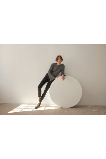 Trendyol Collection Anthrazitfarbene, nachhaltigere Skinny Jeans mit hoher Taille TWOAW23JE00361