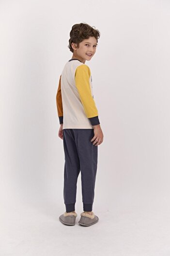 ROLY POLY Arizona Kum Beji Erkek Çocuk Mevsimlik Pijama Takımı