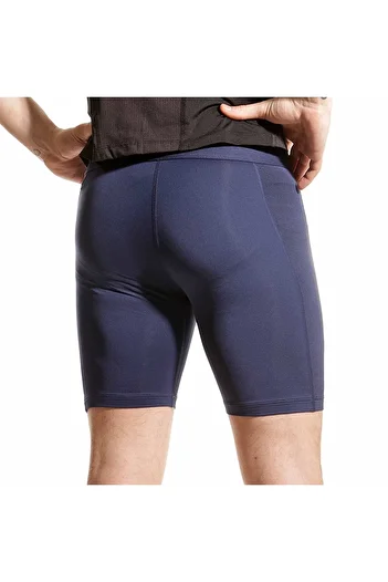 Nike Strike Men's Navy Blue Short Pro Sports Tights - Dh8128-410