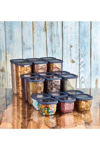VİP AHMET 18-Piece Vipahmet Beach Storage Container (6x1750ml+6x1200ml+6x550ml)