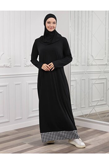 Şahane Sandy Long Sleeve Dress And Two Piece Shawl