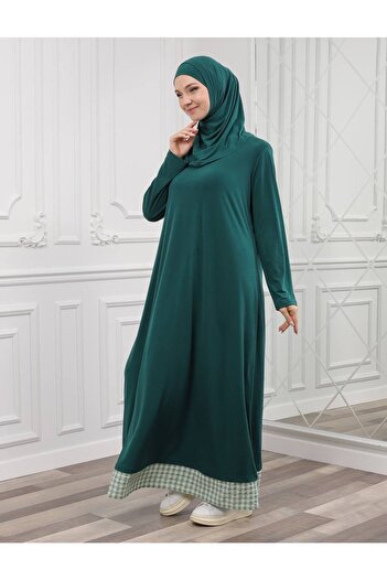 Şahane Sandy Long Sleeve Dress And Two Piece Shawl