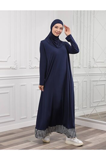 Şahane Sandy Long Sleeve Dress And Two Piece Shawl