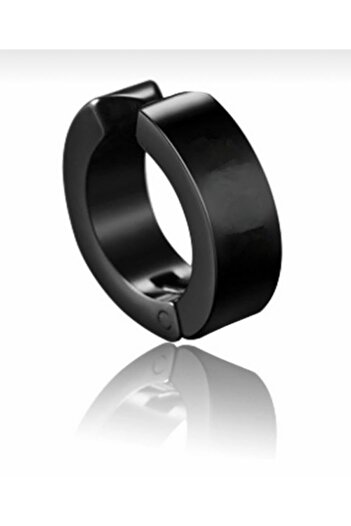 Yeşim Aksesuar Non-Hole Compressed Steel Men's Earring Clip Spring Single Earring