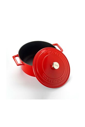 Lava Round Pot Diameter(Ø) 22 Cm Red