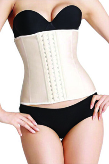 Özasya AVM Latex Steel Underwire Body Shaping Waist Corset Skin