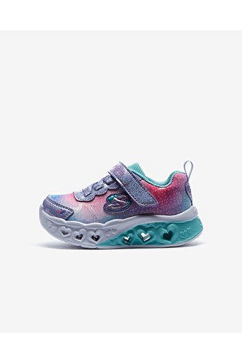SKECHERS SKECHERS children's sports shoes FLUTTER HEART LIGHTS - 302315NLVMT