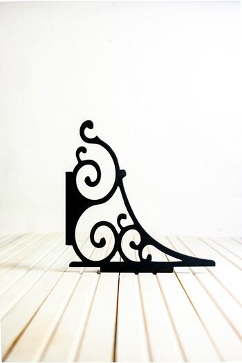 AS DESİGN Metal Shelf Leg - Set of 4
