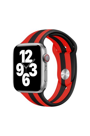 Nezih Case Apple Watch Series 8 45mm Compatible Colorful Stylish Design Gel Silicone Band