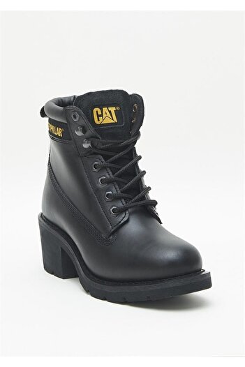 Caterpillar Ottawa Black Deri Kadın Bot