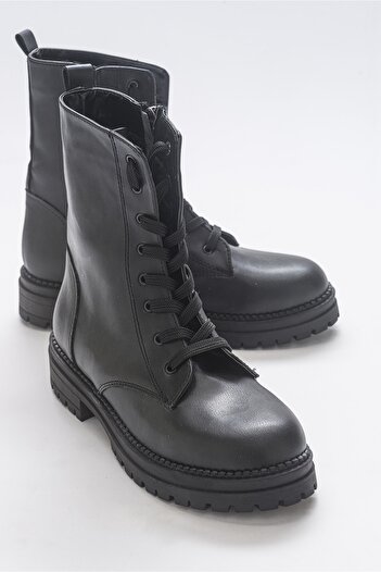 LuviShoes Dámské boty Singa Black Skin