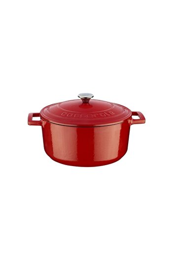 Lava Round Pot Diameter(Ø) 22 Cm Red