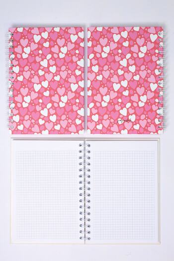 paperlab A5 Spiral Checkered Hard Cover Notebook