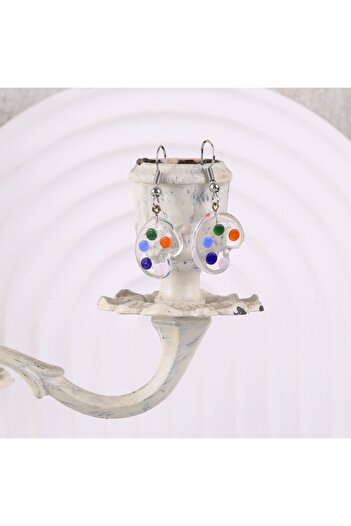 ADAMODART Color Palette Murano Handmade Glass Earrings