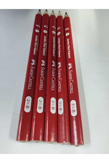 Faber Castell Faber-castel 5-Piece Jumbo Pencil (2.5 B My First Pencil)