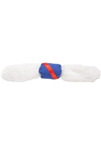 Flamingo Soccer Feather Cat Toy Red White Blue