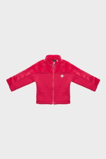 GB Baby Baby Girl Red Tracksuit Top 22fw0bg2432