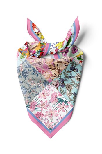 Modabutik Kadın Desenli Bandana Dg10353