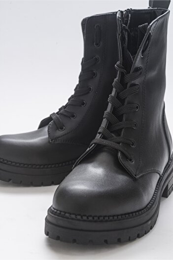 LuviShoes Dámské boty Singa Black Skin