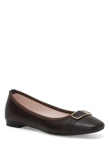 İnci Otılıa 2pr Brown Women's Ballerinas