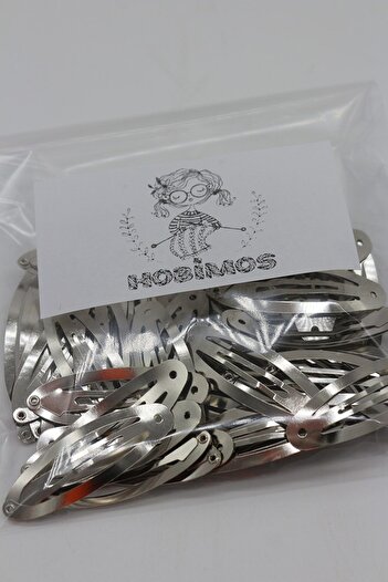 Hobimos 5 Cm Nickel Plated Snap Buckle Silver Color 250 Pieces Snap Buckle
